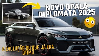 Novo Chevrolet Opala diplomata 2025 a evolução do que já era bom 🤗👍 [upl. by Risay]