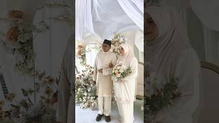 Majlis perkahwinan pasangan Zara amp Adib pasystem kendurikahwin wedding [upl. by Prochora]