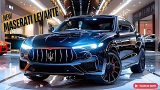 Luxury SUV Maserati Levante NEW 2025 is Here  Exclusive First Look [upl. by Asert]