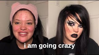 emo makeup transformation [upl. by Soraya]