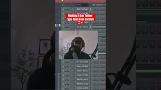 Making A Don Toliver Type Beat From Scratch shorts flstudio producer [upl. by Seidule]