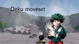 Deku moveset tsb [upl. by Particia]