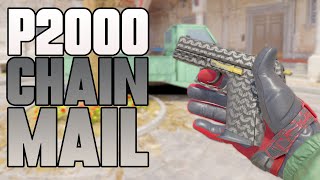 ★ CS2 P2000 Chainmail FACTORY NEW  CS2 P2000 Gameplay [upl. by Annonyw]