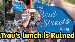 quotPaparazzi Chaos Travis Kelce FORCED to FLEE Bird Street Club LUNCH in LA Before LAKE TAHOEquot [upl. by Aja]