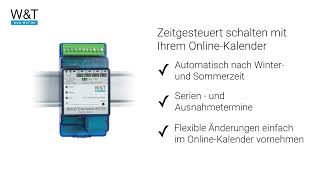 Zeitgesteuert schalten mit dem WebIO Time Switch [upl. by Calendre]