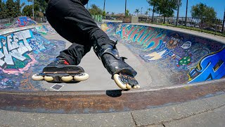 Rollerblading w Montre Livingston The Most AMAZING Video Youll Ever See [upl. by Sirmons]