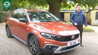 NEW Fiat Tipo Cross 2022  HYBRID 48V ENGINE  FULL REVIEW [upl. by Saire41]