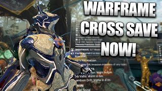 Warframe Cross Save Is Back Now [upl. by Abbotson]