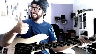 Negrita  Mama Maè  bass cover [upl. by Olly]