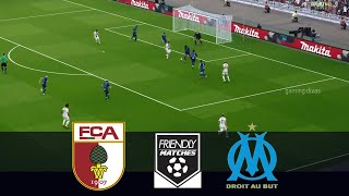 Augsburg vs Marseille Résumé et Buts  Match Amical 2024 [upl. by Drusi]