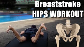 Dryland Workout for Breaststroke Kick [upl. by Evie]