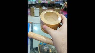 Wooden Mortar amp Pestle [upl. by Nelyak]