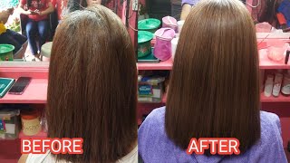 magREBOND HAIR COLORBRAZILIAN TAU NG MASILAN NA BUHOK UNAHIN NTIN ANG KULAY JANE SALON TV [upl. by Bultman948]