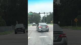 North lakeland fl HUGE tree blocks road relatable florida [upl. by Annahael912]