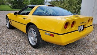 My Favorite Year C41990 Corvette With the Best Seats Ever POV Test Drive [upl. by Jovia]