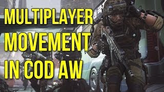 Call of Duty Advanced Warfare Multiplayer Movement Mechanics Gameplay [upl. by Schmitz]