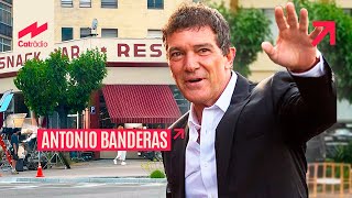 Què està fent ANTONIO BANDERAS a IGUALADA [upl. by Rebeh756]