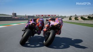 FRANCO MORBIDELLI VS JORGE MARTIN  MOTOGP VALENCIA  MOTOGP 24 GAMEPLAY REPLAY [upl. by Isus]