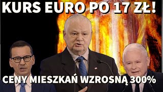 Kurs euro po 17 zł Ceny mieszkań wzrosną 300 [upl. by Patrizius]