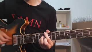 Hand Me Downs Circles Mac Miller GUITAR TUTORIALTABS [upl. by Nesto]