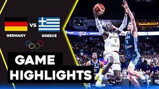 Germany Vs Greece Highlights [upl. by Naimad]