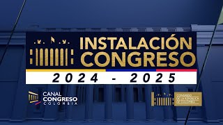 Transmisión 20 de Julio de 2024  Instalación Congreso 20242025 [upl. by Amaryllis]