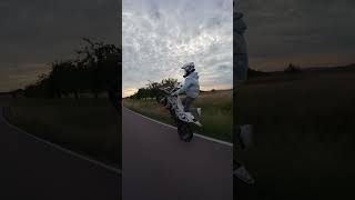 Relax 🤗♥️ supermoto wheelie [upl. by Ellehcear520]