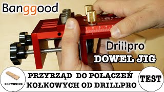 119 Przyrząd do połączeń kołkowych DrillPro z BangGood [upl. by Warila]