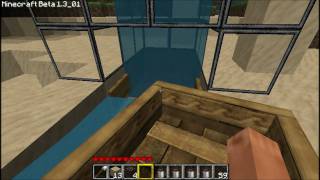 Minecraft WasserfallAufzug  Tutorial Deutsch HD [upl. by Garibald]