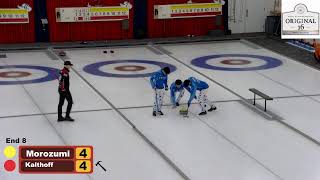 Original 16 Bonspiel  Quarter Finals Draw  Team MacDonald vs Team Dunnam [upl. by Milman]