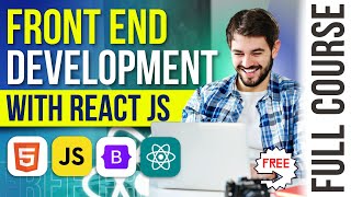 Front End Development Course using REACT JS 33 Hours  Learn HTML amp CSS Bootstrap 5 React JS [upl. by Toshiko]