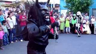 EL BAILE DE LOS DIABLITOS MASAYA NICARAGUA POR JOSE BLANDINO RAUDEZ [upl. by Sedgewick441]