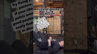 Tight Psoas Relief Strategies [upl. by Zachariah]