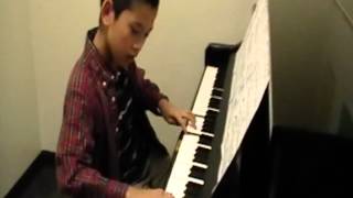 David 10  NYSSMA Level 6  Chopin Nocturne Op 72 No1 [upl. by Airotel561]