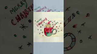 Christmas Drawing 🎄  Merry Christmas Drawing 🎁✨ art shorts youtubeshorts christmas [upl. by Creigh188]