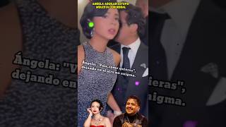 ASI Angela Aguilar PASA de Christian Nodal ante LA MULTITUD y muy fria con el angelaaguilar nodal [upl. by Kacie]