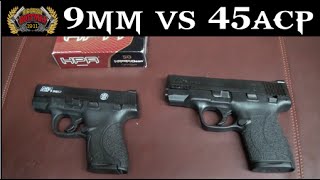 Smith and Wesson MampP Shield  45 ACP [upl. by Eisus129]