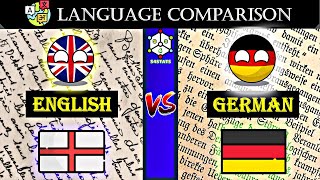 English Vs German  Language Comparison [upl. by Oivalf]