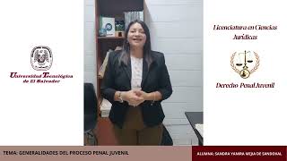 DERECHO PENAL JUVENIL TERCER EVALUACION [upl. by Kast]