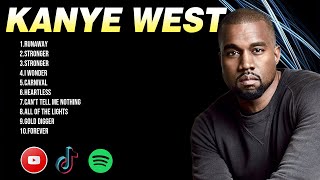 Top English Songs of 2024  Kanye West Top Playlist of All Time [upl. by Nnayram]