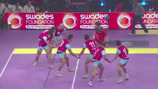 Khel Kabaddi  Rampant Raider Anup Kumars Huge Jump [upl. by Annavas]