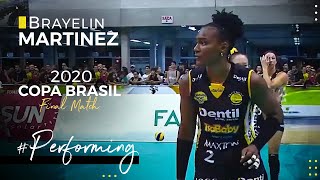 BRAYELIN MARTINEZs Performance at the FINAL MATCH  COPA BRASIL 2020 ● BrenoB ᴴᴰ [upl. by Genevra]