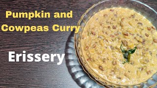 Mathanga Payar Erissery recipe in Tamil  Pumpkin Cowpeas Curry in Tamil  Kerala Style [upl. by Sarat]