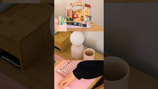 Cozy desk reset 🌸✨ [upl. by Atsyrt]