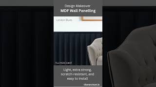 MDF Wall Panelling  Transform Your Space with DIYFriendly MDF Wall Panelling [upl. by Amol217]