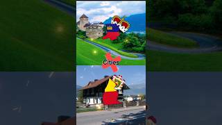 Northern Lichtenstein vs Southern Lichtenstein cvc countryballs ww2 edit history europe [upl. by Yerffoj]