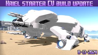 Empyrion Galactic Survival  Kriel Starter CV build Update 11132024 [upl. by Brynne307]