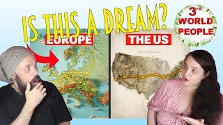 Why Europe Is Insanely Well Designed 3rd WORLD PEOPLE REACT  EUROPE REACTION [upl. by Yzeerb]