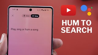 Hum to Search Now on YouTube Google Assistant Smarts [upl. by Aliwt]