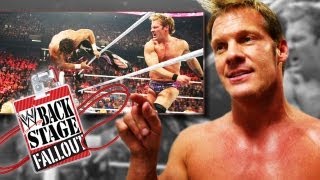 Backstage Fallout  Raw  Chris Jerichos payback plan  April 8 2013 [upl. by Lowis]